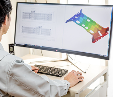 比較検証（CAE）のイメージ